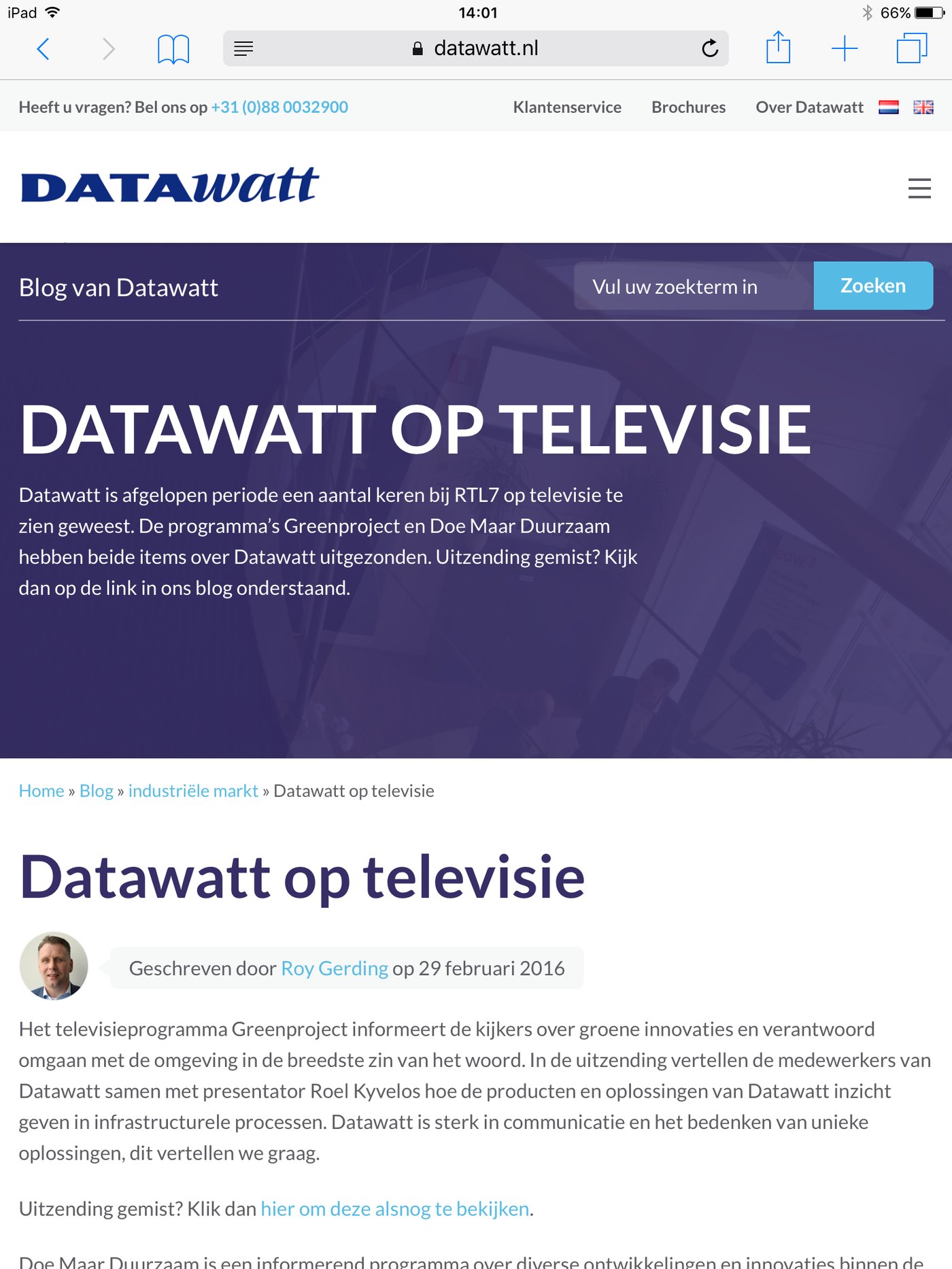 Mobile design for DataWatt