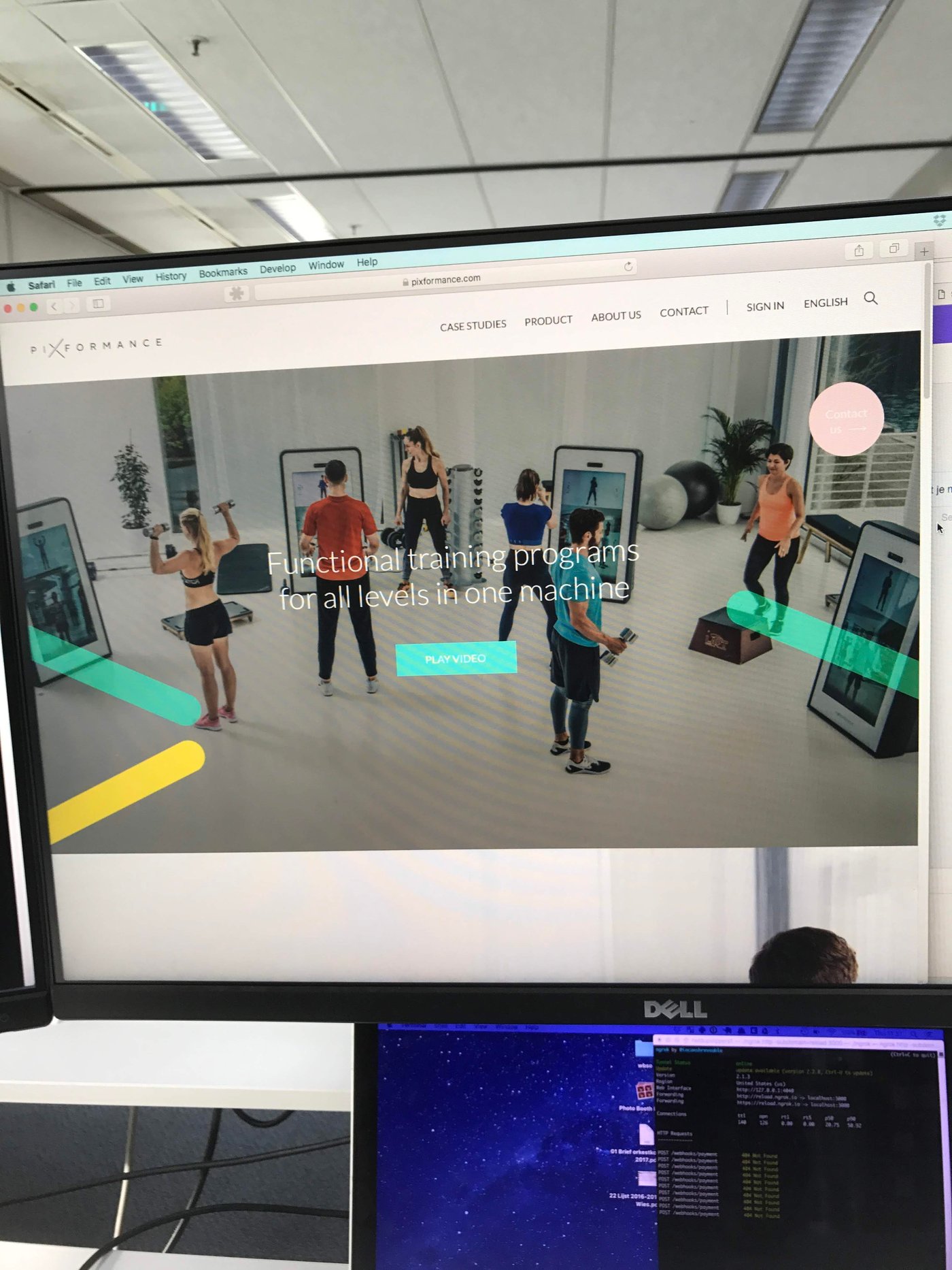 Homepage hero - Pixformance