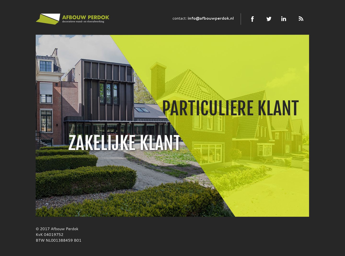 Design detail from Afbouw Perdok