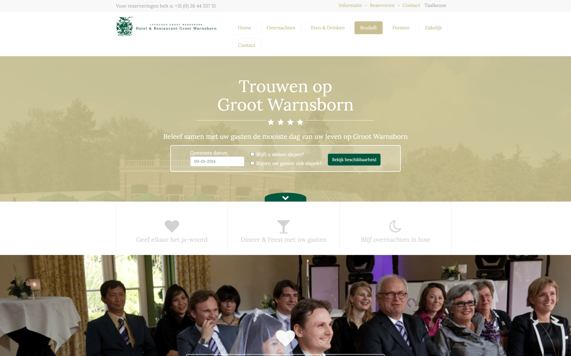 Desktop layout for Groot Warnsborn