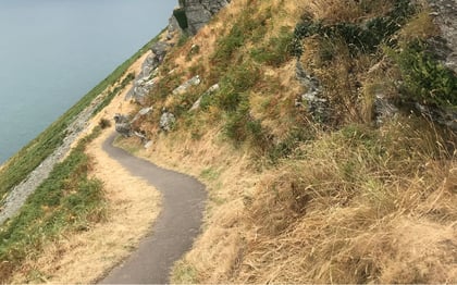 Langs de kust in Engeland. Foto: Frank Spin