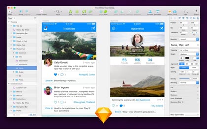 Sketch screenshot in april 2018