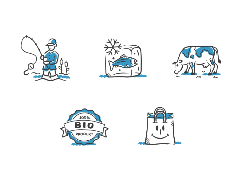 More friendly and playful icons. Design by Tomas Knopp