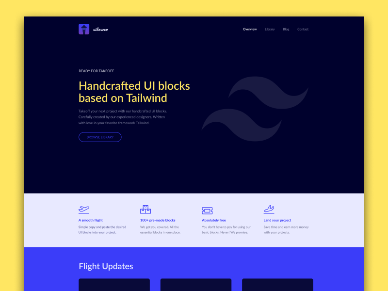 De website van UI Tower