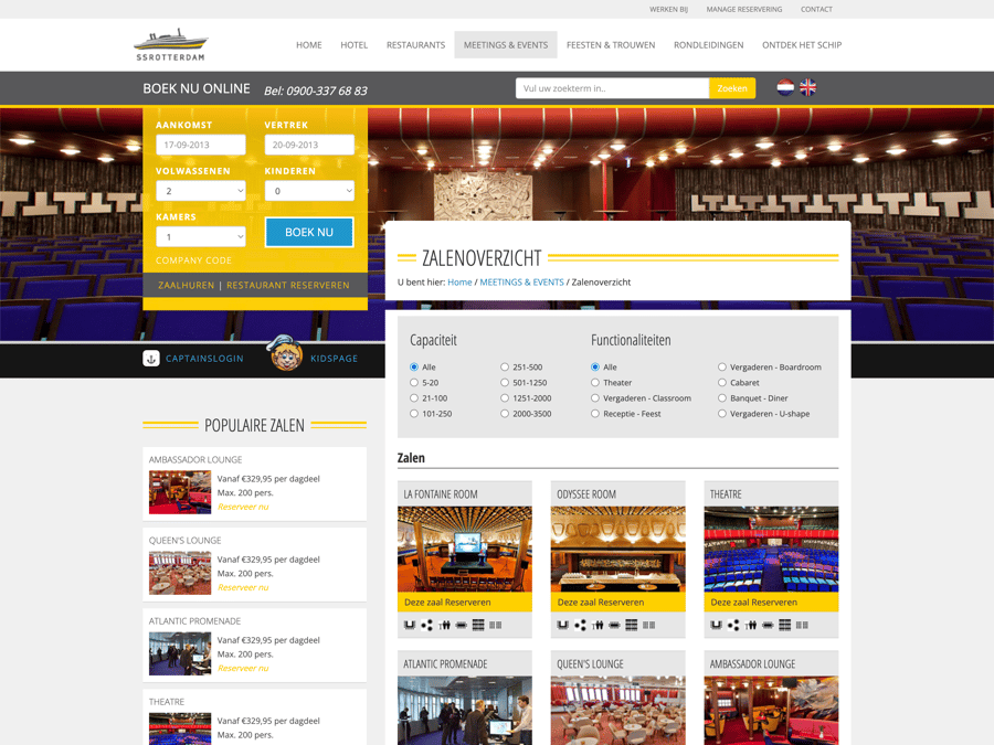 Main preview of the SS Rotterdam project