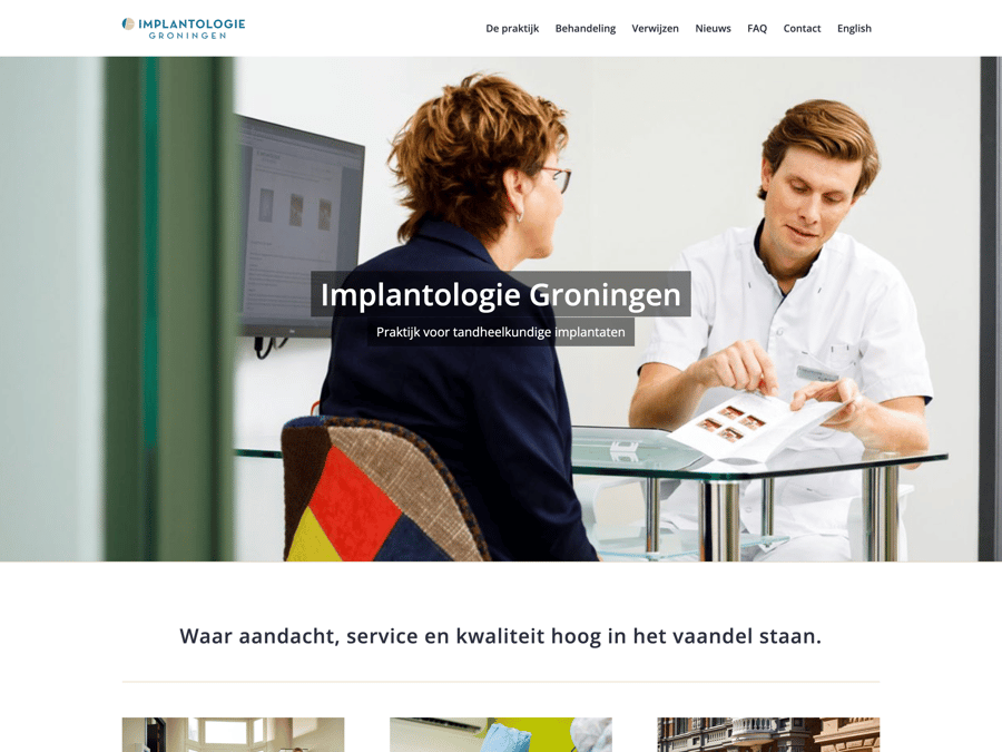 Main preview of the Implantologie Groningen project