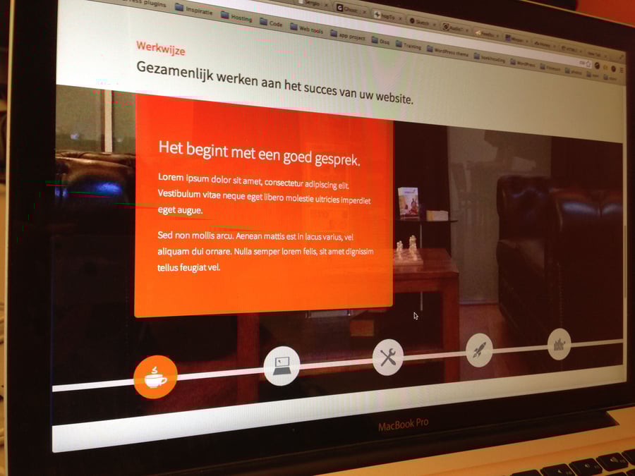 Main preview of the Spinme project