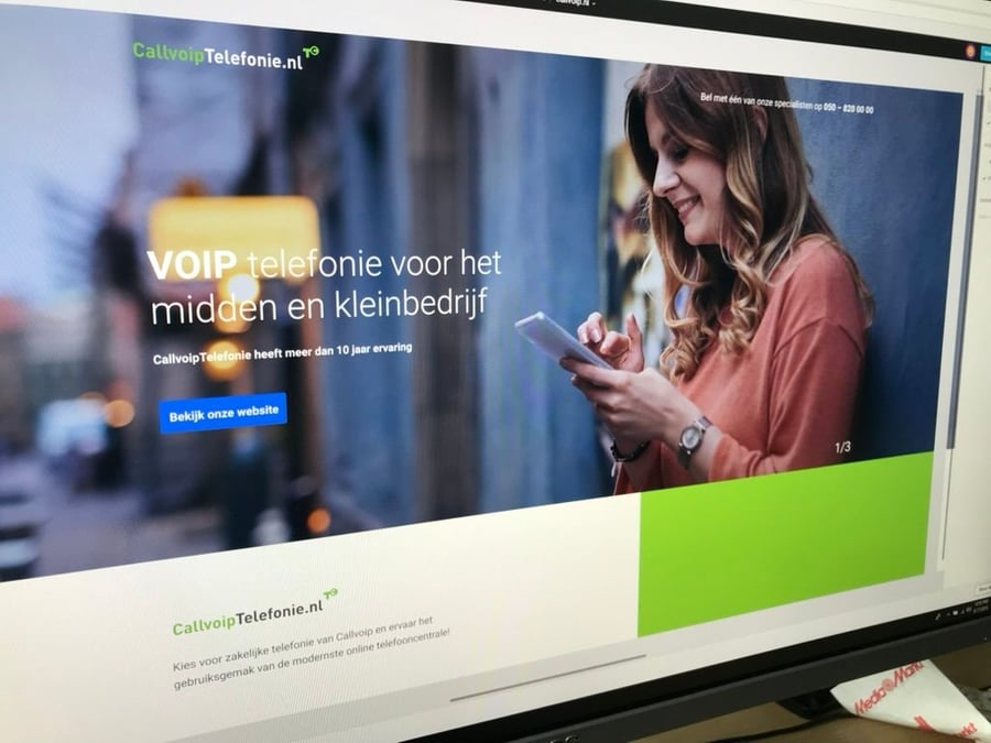 Main preview of the CallVoip telefonie project