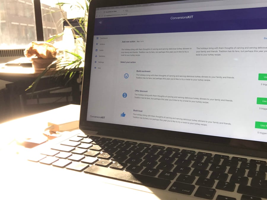Main preview of the ConversionKit project