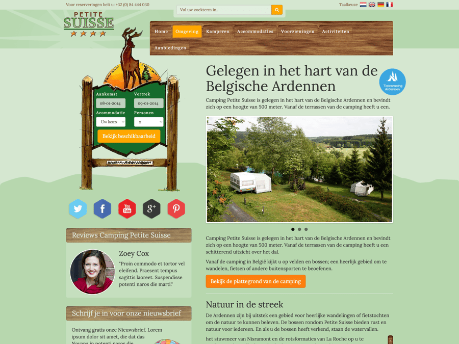 Main preview of the Petite Suisse project