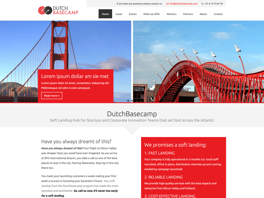 Main preview of the Dutch Basecamp project