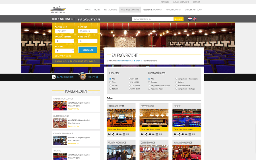 Main preview of the SS Rotterdam project