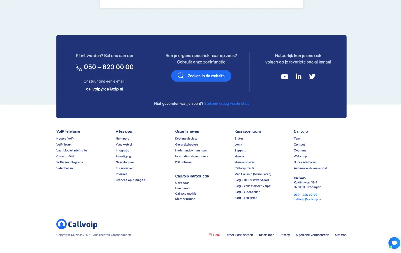 Footer - Callvoip