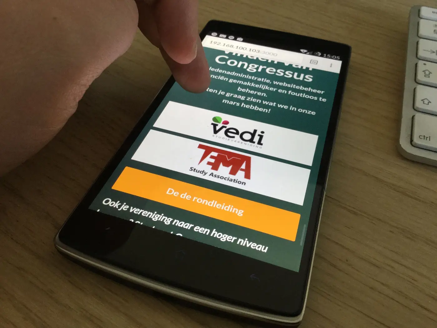 Ontwerpdetail van Congressus
