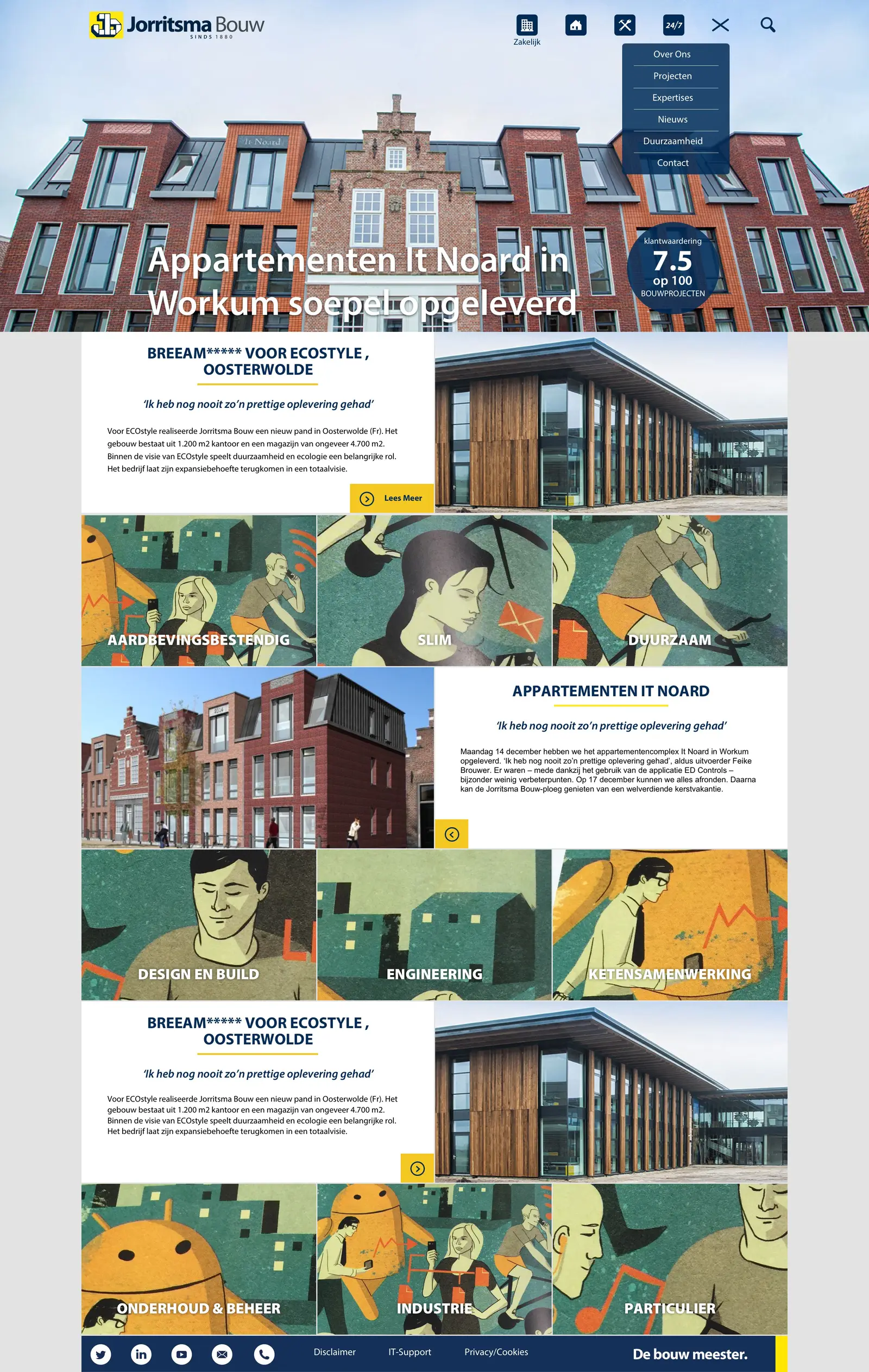 Main preview of the Jorritsma bouw project