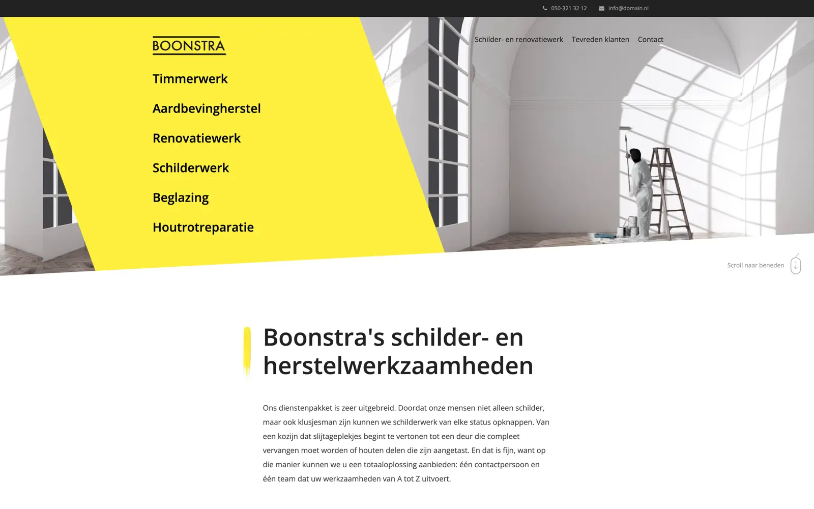 Main preview of the Boonstra project