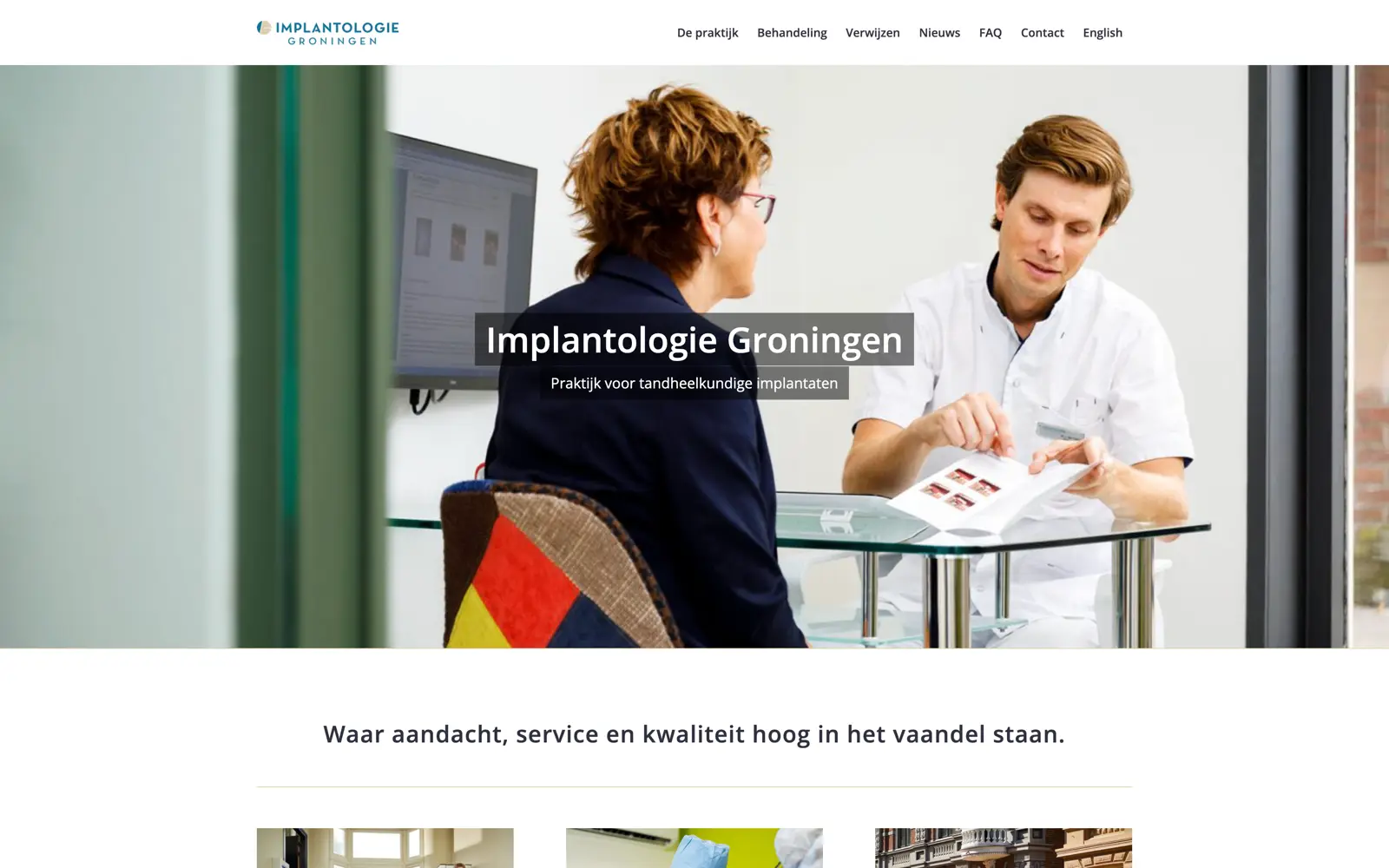 Main preview of the Implantologie Groningen project