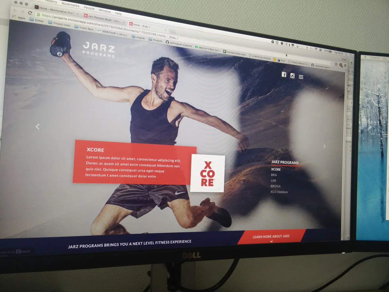 Main preview of the Jarz project