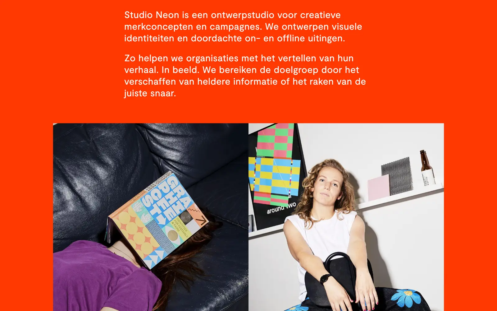 Main preview of the Studio Neon project
