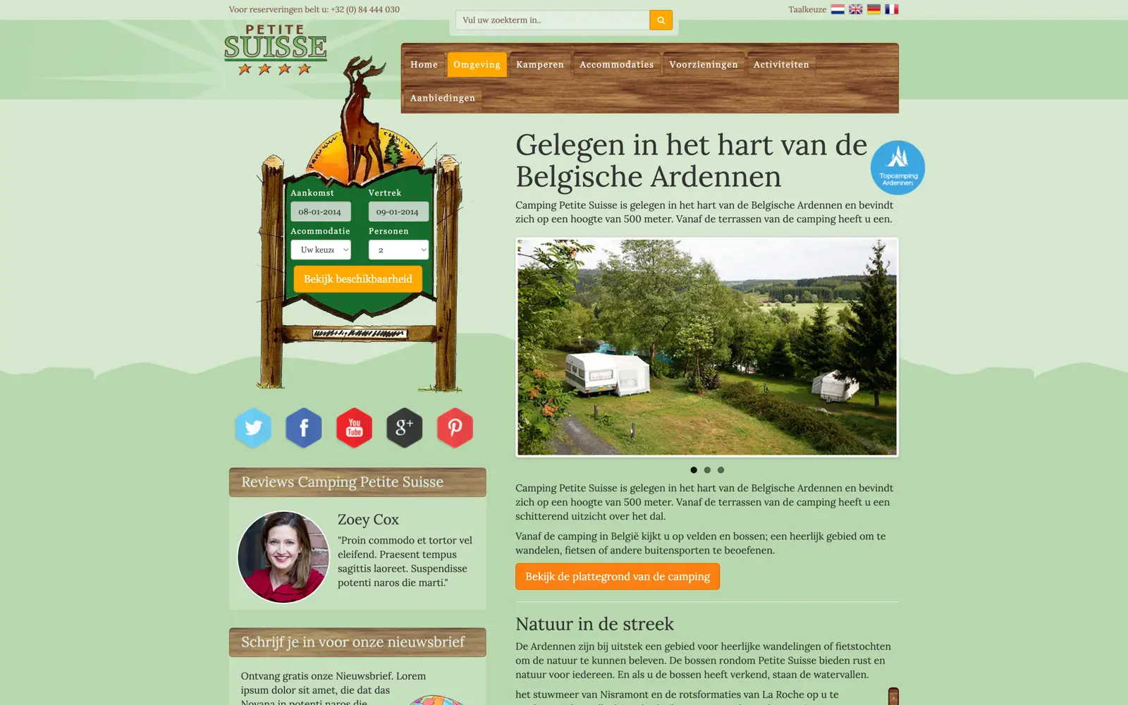 Main preview of the Petite Suisse project