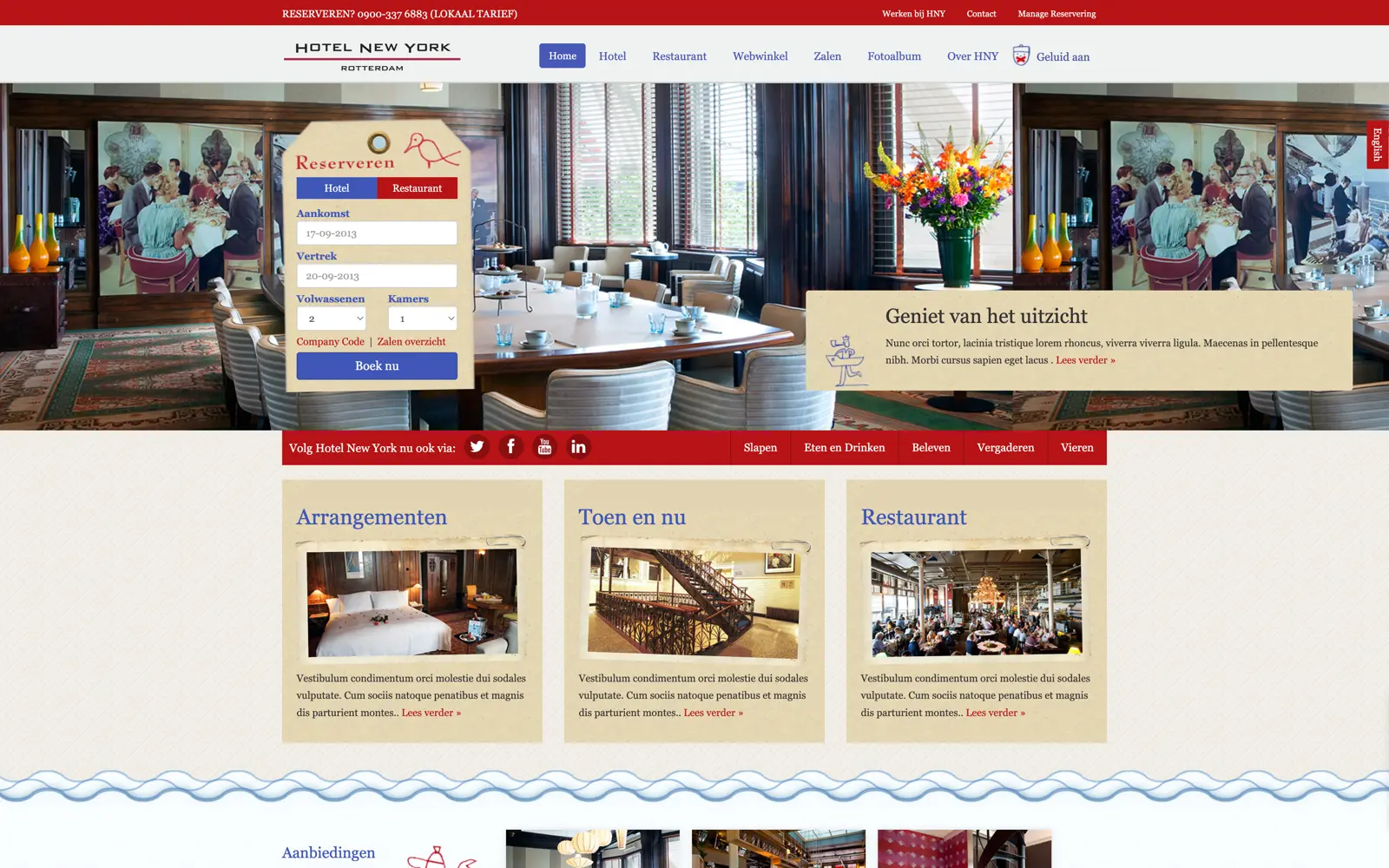 Main preview of the Hotel New York project