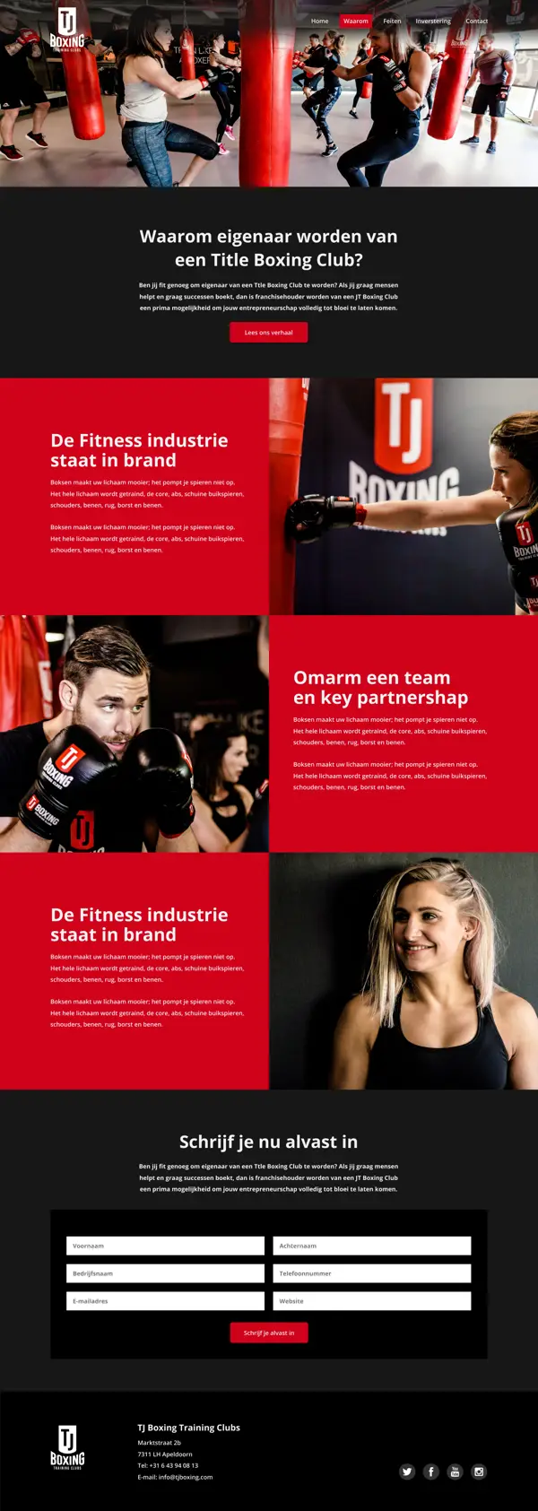 Features  - TJ Boxing