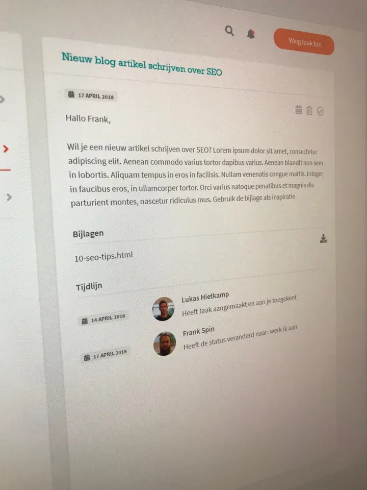 Blog article - CollectContent