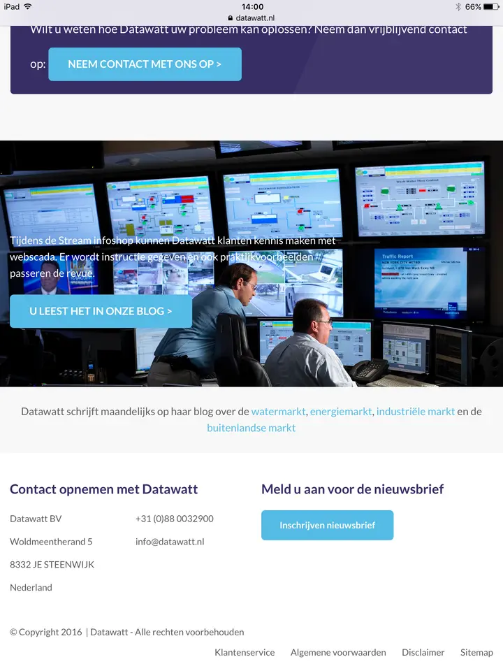 Portretweergave van DataWatt