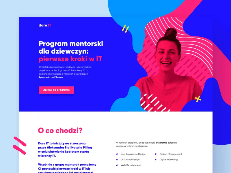 Lekker fel en vrolijke kleurencombinaties. Ontwerp door Ela Kumela