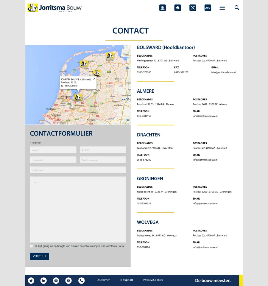 UI detail from the Jorritsma bouw project