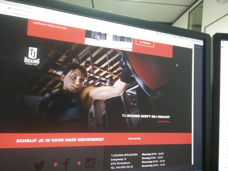 Footer  - TJ Boxing