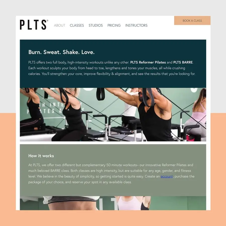 Design detail from PLTS