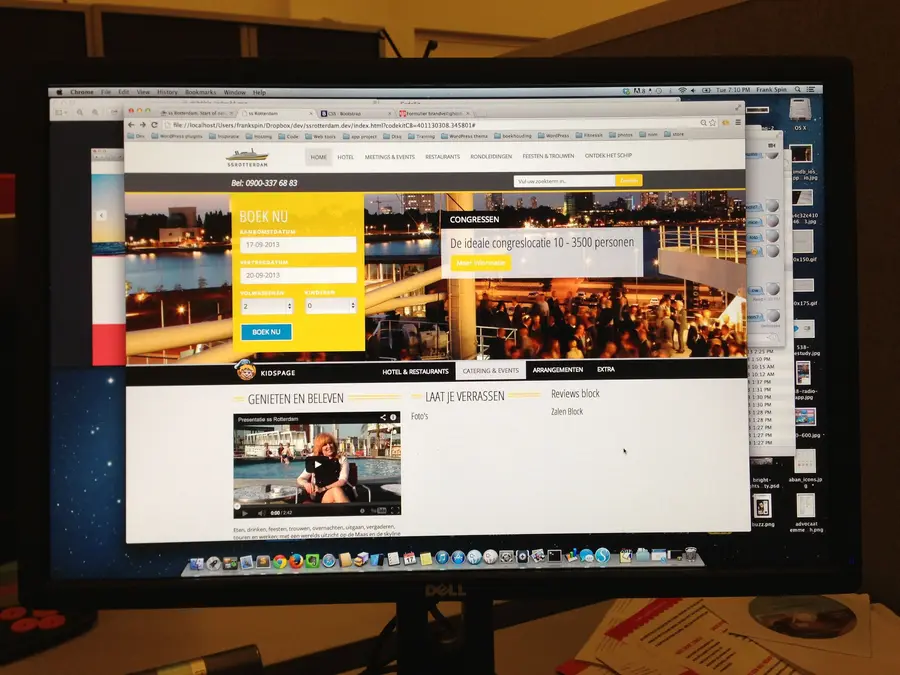 Screen capture from SS Rotterdam