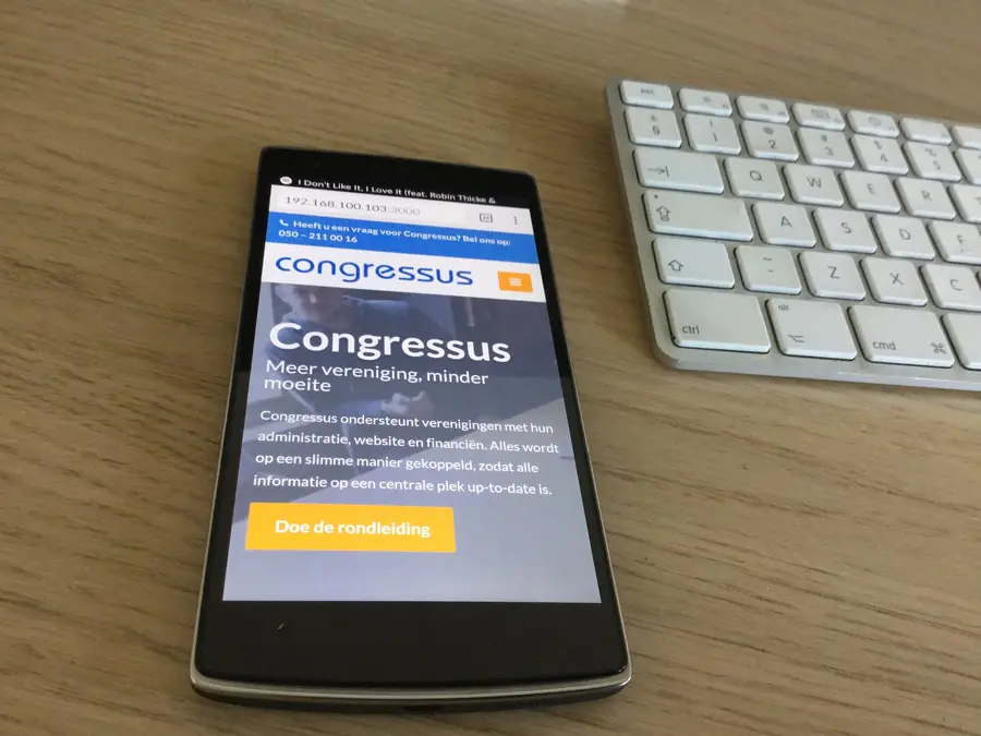 Section of the Congressus project