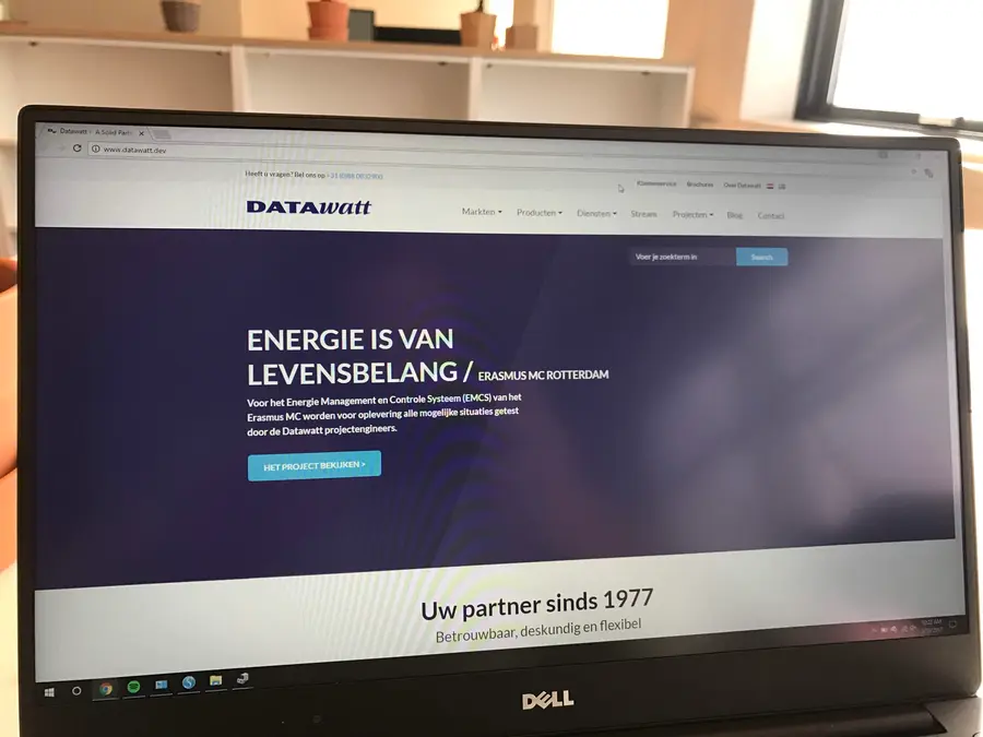 Ontwerpdetail van DataWatt