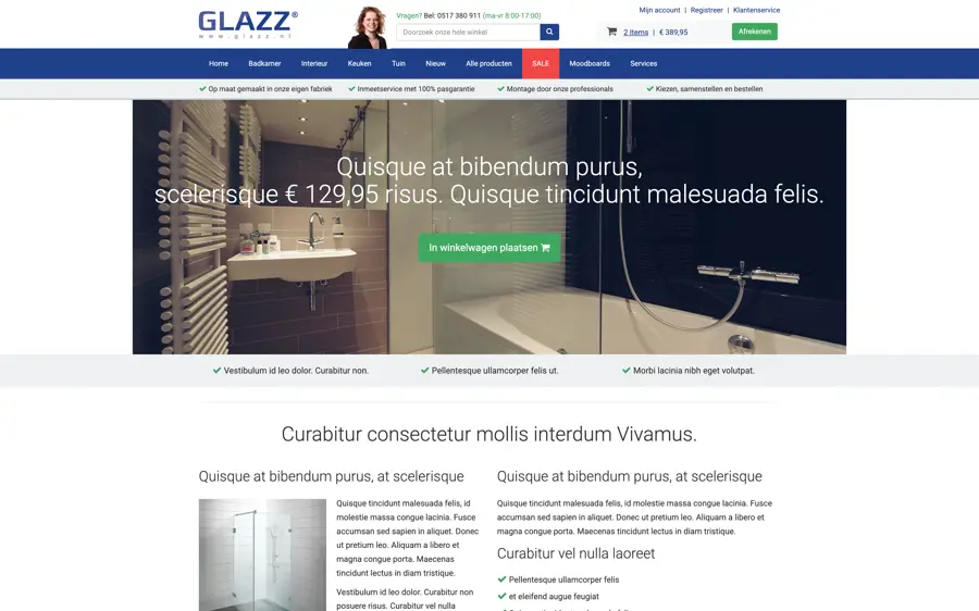 Wide screenshot of Glazz